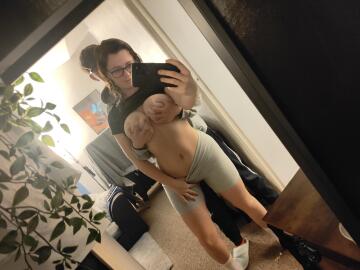 only real men can touch my body and impregnate me, you must sit there and watch.