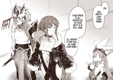 the garment fixing fairy. [translated] (_tritra)