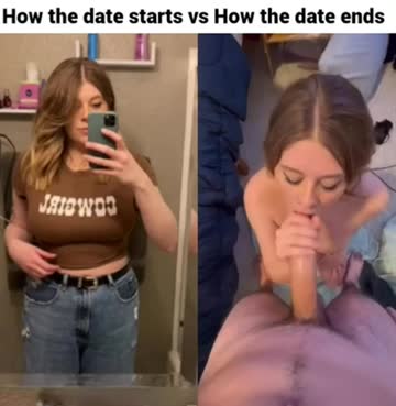 how the date starts vs how the date ends