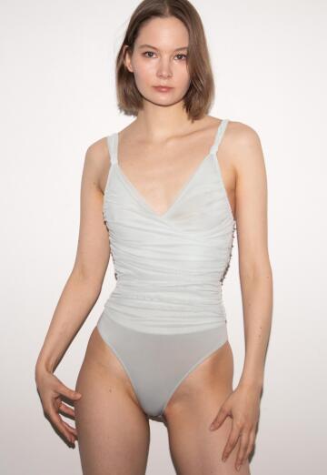 how do you feel about open neckline on a flatchested girl like me?