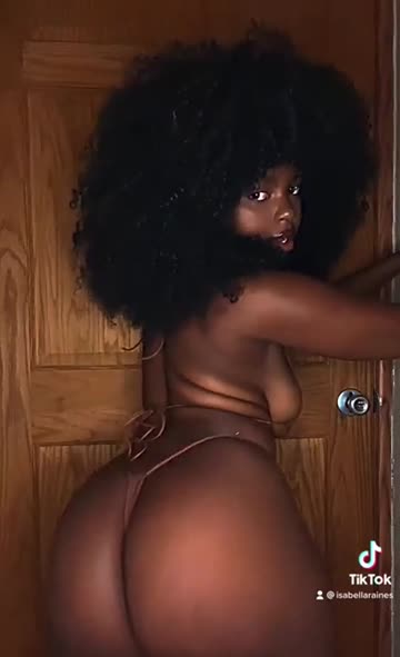 booty ebony tiktok hot video