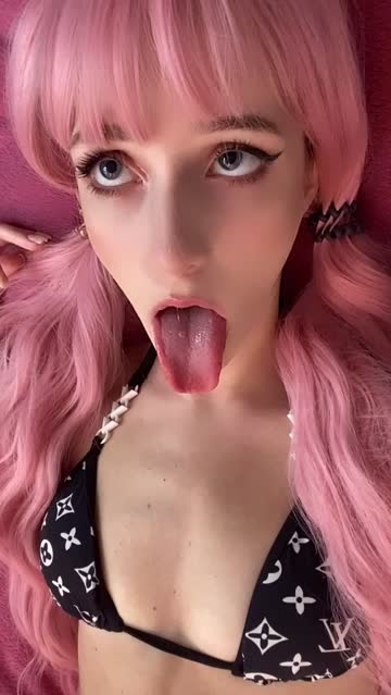 ahegao cute drooling nsfw video