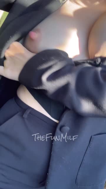 flashing big tits public xxx video