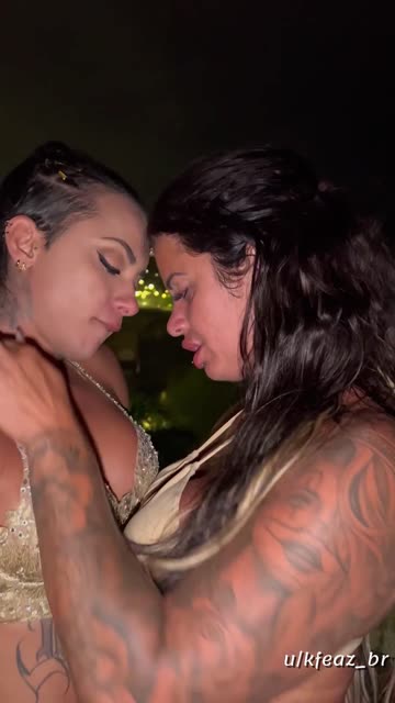 girlfriends latina lesbians tongue nsfw video