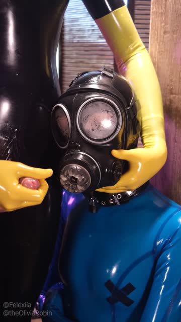cock worship bdsm girlcock latex rubber fleshlight blowjob sex video