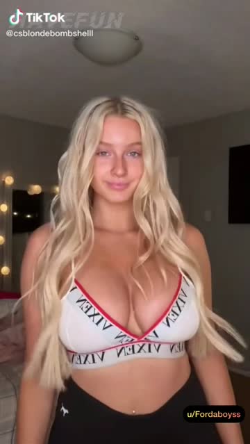 tiktok bouncing tits white girl free porn video