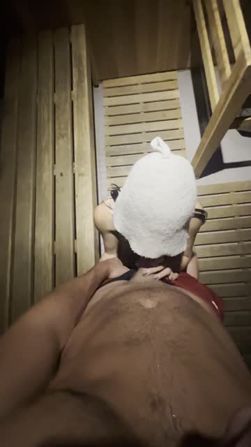 sauna public amateur porn video