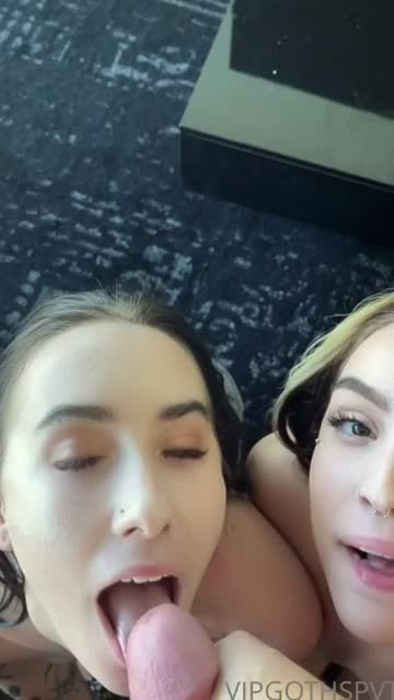 swallowing r/cumswallowing cum on tits hot video