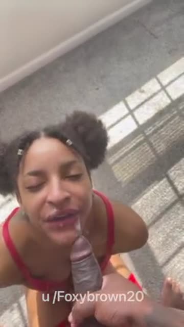 ebony cumshot cum in mouth tongue fetish xxx video