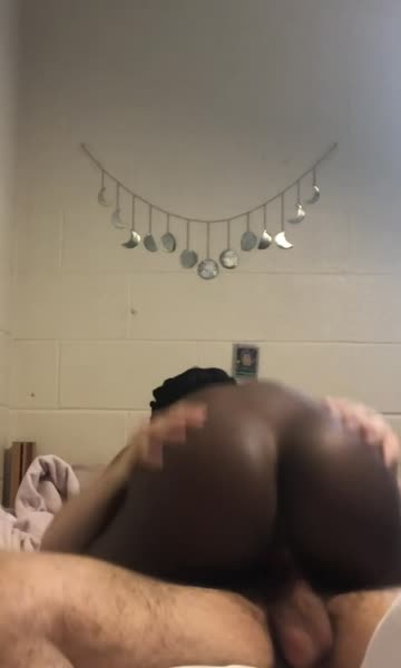ebony interracial riding porn video
