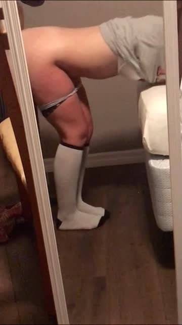 panties ass mirror 