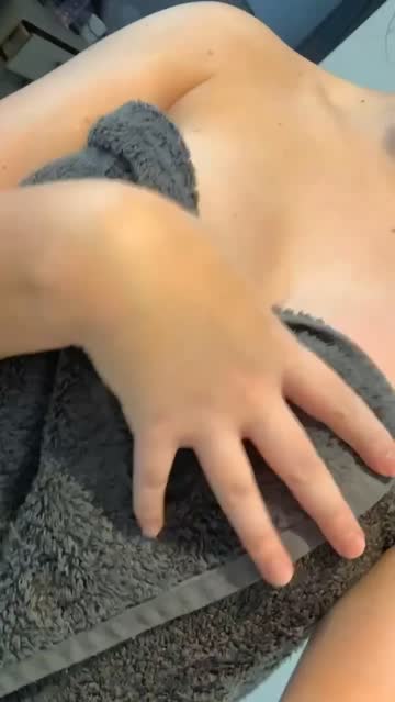 towel big tits nipple piercing sex video