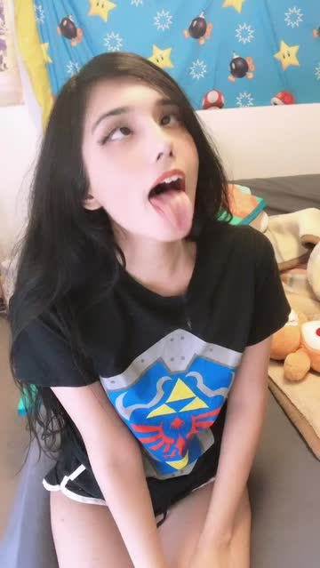 ahegao tongue fetish long tongue pakistani porn video