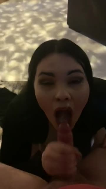 handjob cumshot cum swallow lips sex video