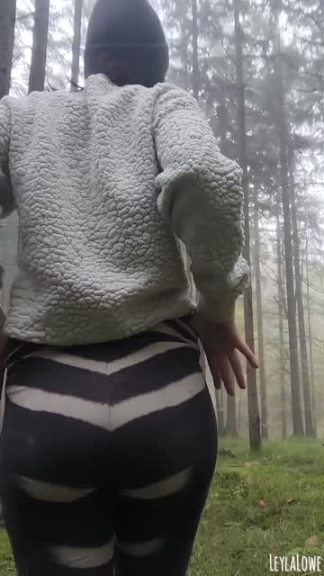 brunette nsfw public petite hot video
