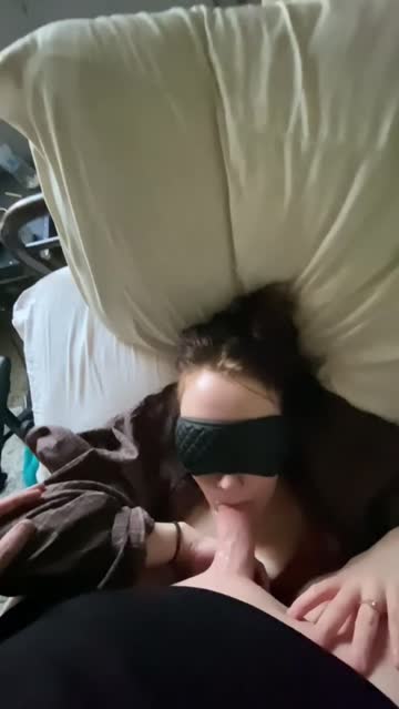 throatpie throat fuck blindfolded hot video