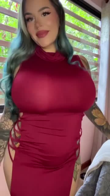 busty big tits clothed tits nsfw video