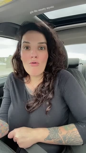 car flashing tits porn video