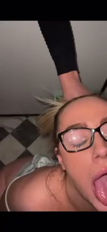 teen blowjob facial glasses nsfw video