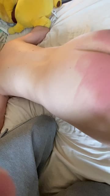 ass brunette homemade spanked hot video