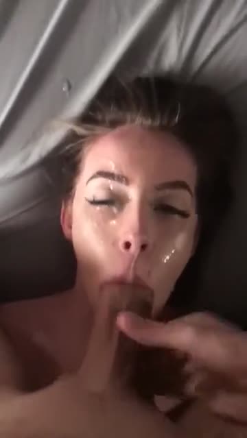 face fuck deepthroat facial cumshot 