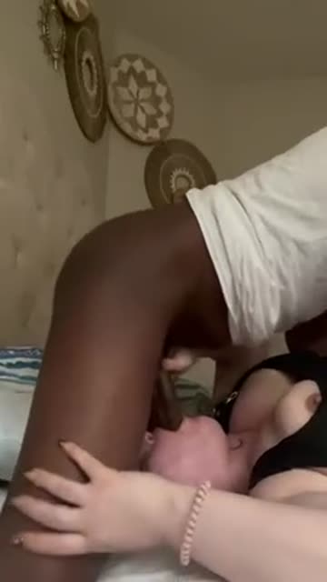interracial intense brunette face fuck sex video