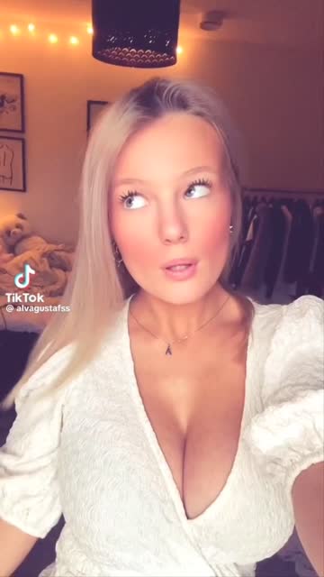 big tits white girl tiktok teen 