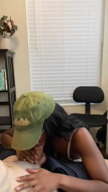 ebony teen blowjob porn video