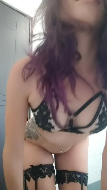 striptease tattoo lingerie hot video
