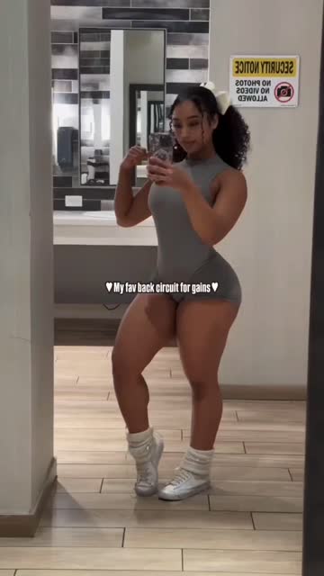 cute ass fitness hot video