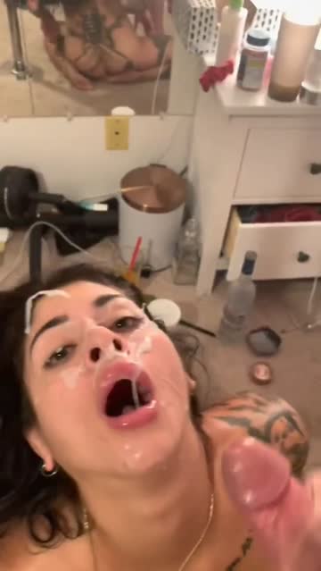 facial tits cumshot free porn video