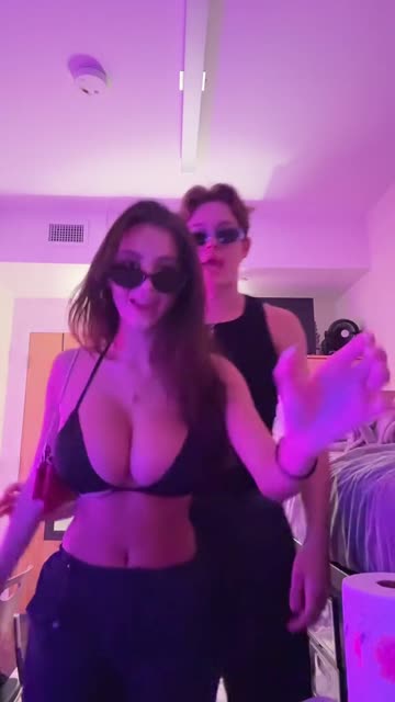 big tits bikini brunette free porn video