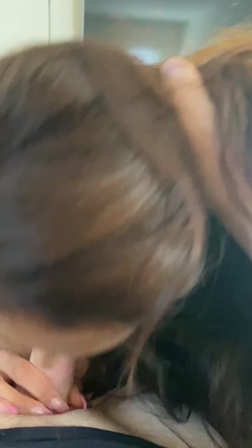 blowjob pov sucking homemade deepthroat wife hotwife 