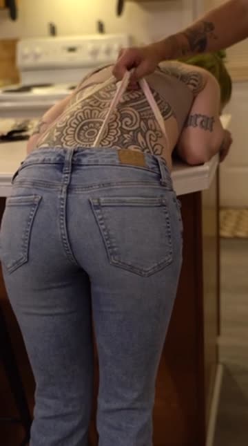 wedgie tattoo onlyfans ass hot video