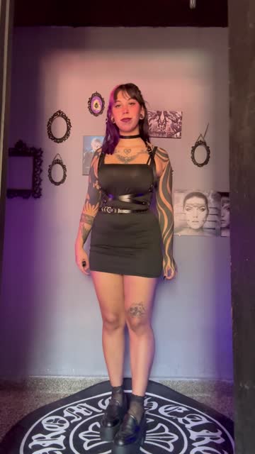 dressing thighs harness dress 