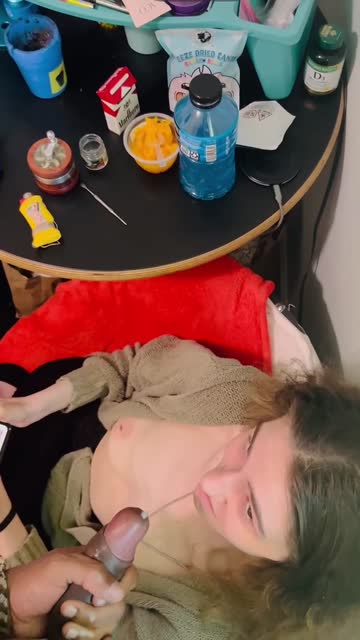 freeuse cumshot bored and ignored cum tits fansly interracial 
