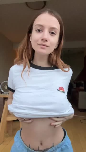 titty drop boobs redhead 