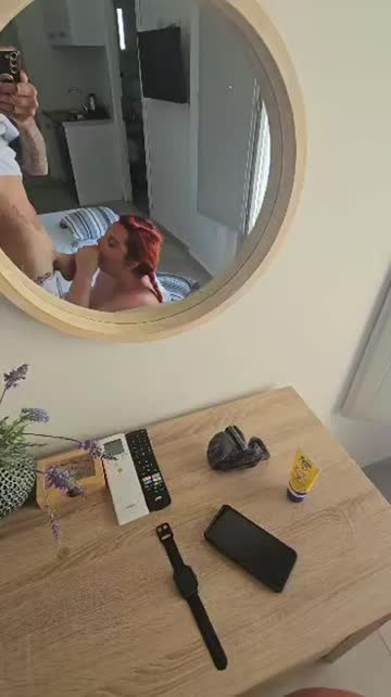 blowjob pov tits homemade babe redhead 