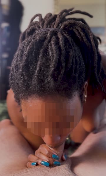 ebony blowjob pov 