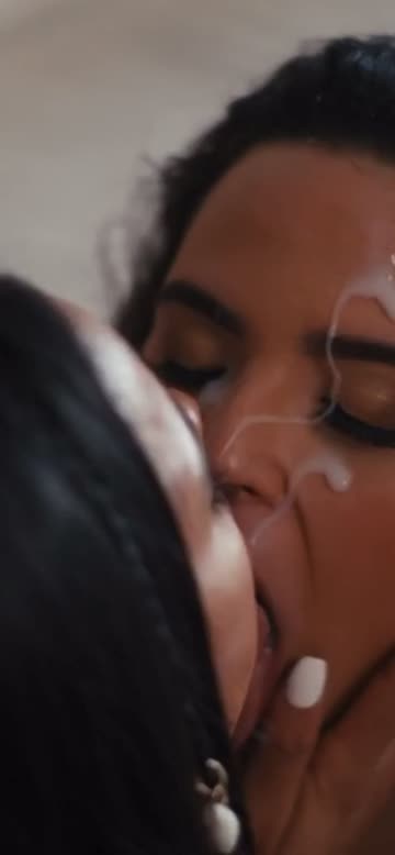 ariana van sharing latina facial free porn video