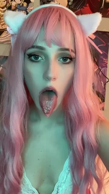 drooling ahegao tongue fetish free porn video