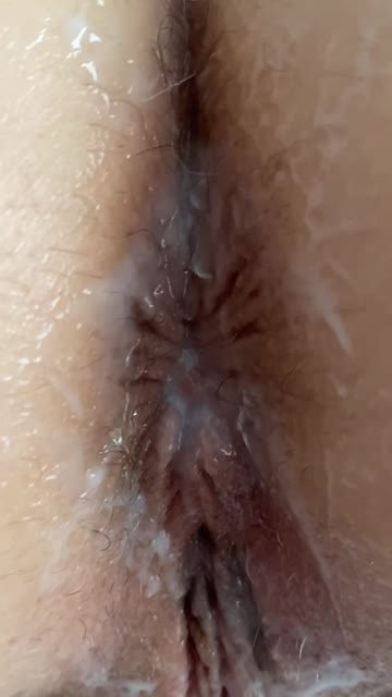 milf anal sloppy anal creampie hot video
