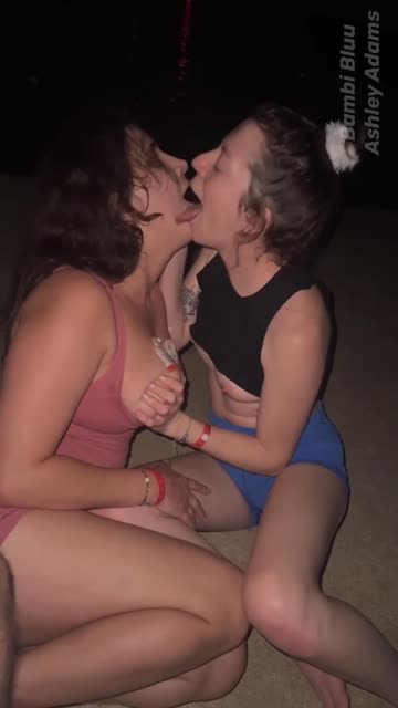 girl girl messy licking public amateur outdoor 