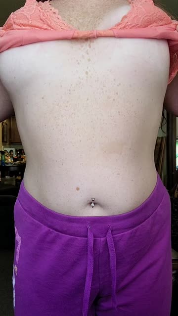 pierced pale nipple piercing freckles boobs nsfw video
