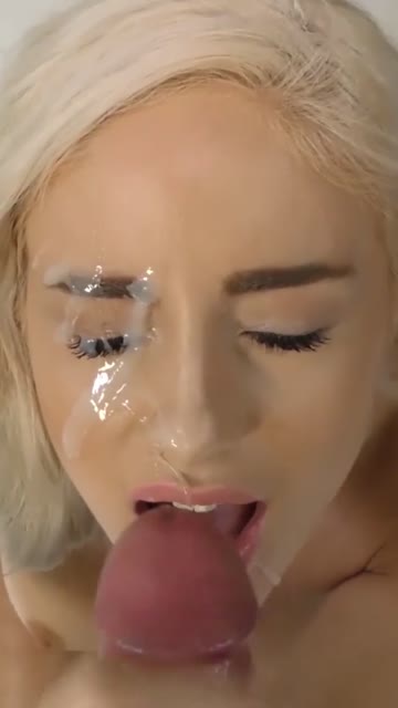 facial cum cumshot sex video