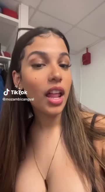 cute brunette big tits free porn video
