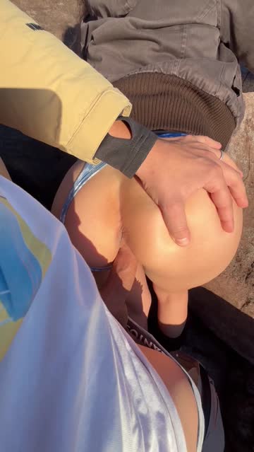 latina outdoor blonde public homemade amateur 