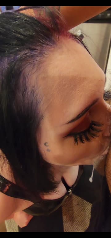 slow motion sloppy throat fuck deepthroat nsfw video