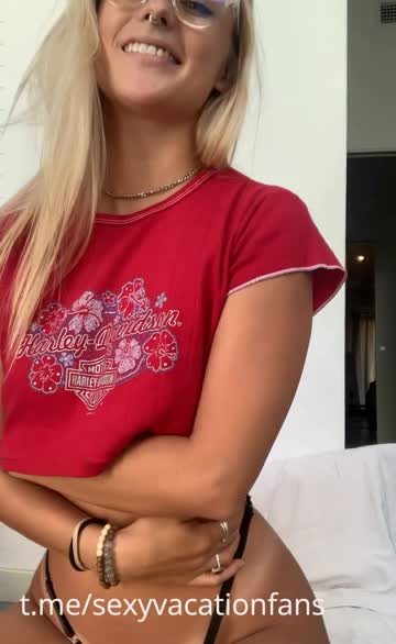 glasses belly button cute hot video