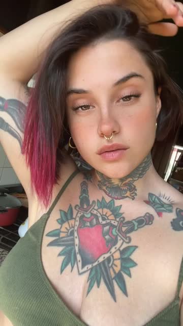 babe girlfriend tattoo nsfw video